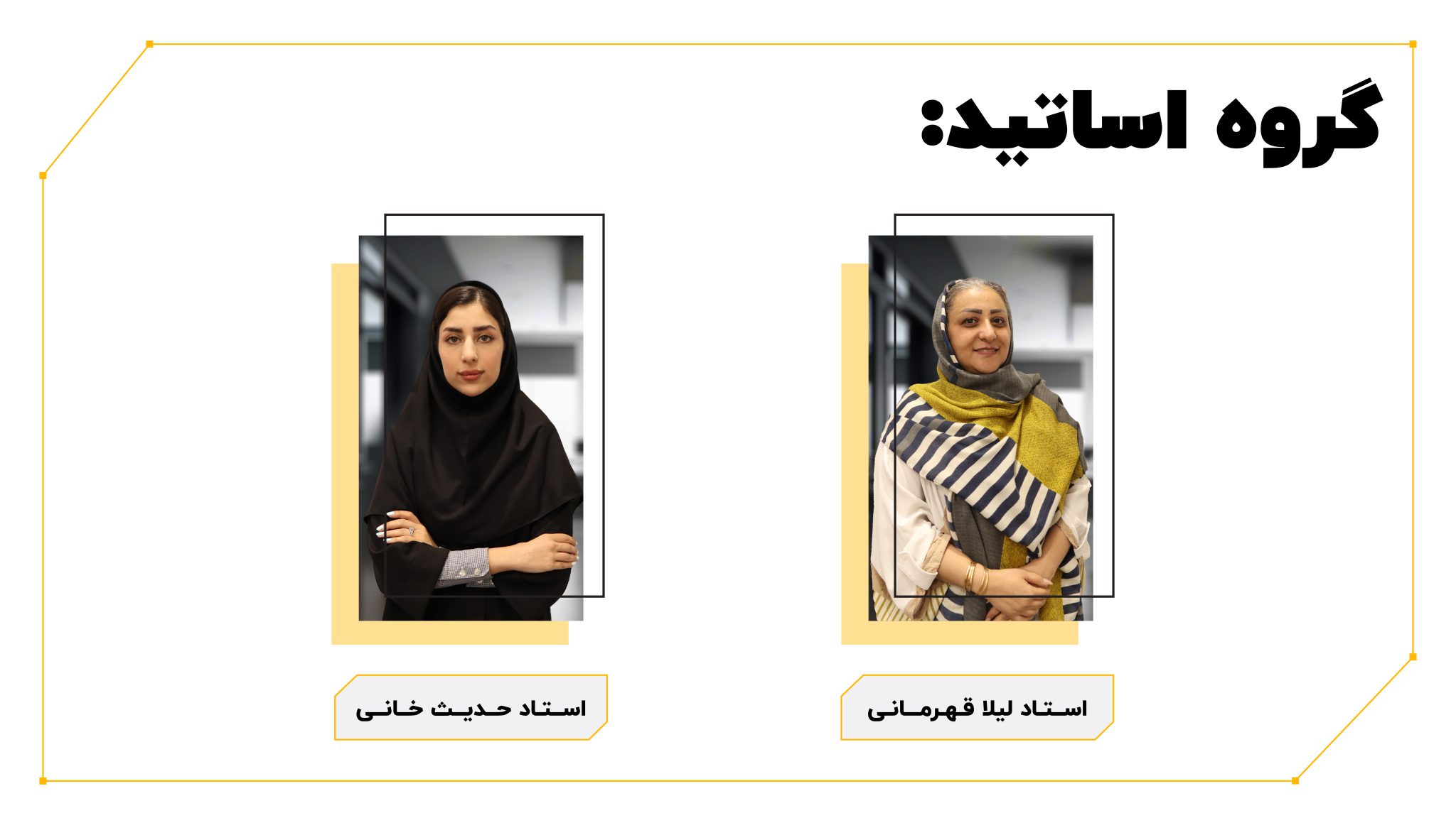 اساتید دوره صنعتی