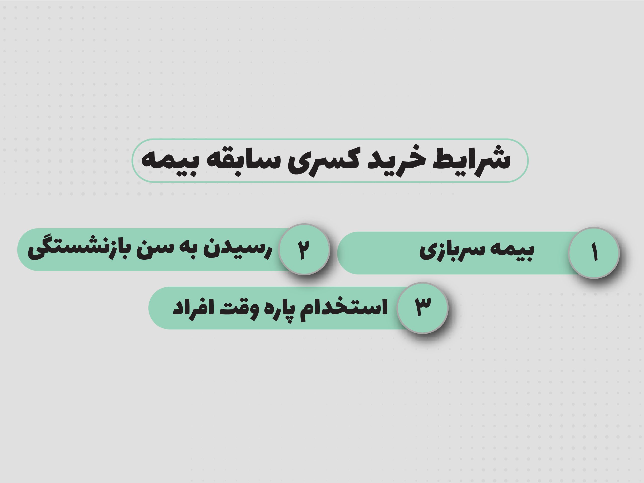 شرایط خرید کسری سابقه بیمه scaled