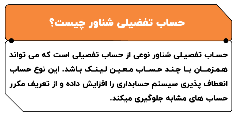 حساب تفضیلی چیست؟